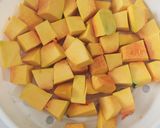 Foto langkah ke 1 dari resep Gangan Labu Bersantan khas kalimantan.