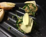 A picture of step 2 of Spinach With Chickpea Sandwich.