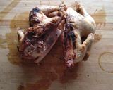 Une image de l'étape 4 de Coquelet crapaudine au barbecue.