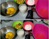 Foto langkah ke 1 dari resep Banana Chocolate Chiffon (takaran sendok).