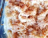 Une image de l'étape 4 de Gratin de pâte à la béchamel légère au jambon 😋.