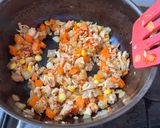 韓式泡菜雞肉生菜包的食譜步驟6照片