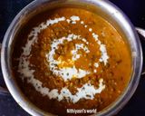 A picture of step 7 of Dal makhni.