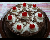 Foto del paso 2 de la receta: Tarta de chocolate con cerezas 🎂🍫🍒