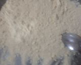 A picture of step 1 of Besan ladoo.