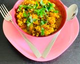 A picture of step 6 of मोठ बीन्स (मटकी) की सब्जी.
