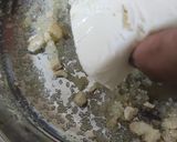 A picture of step 2 of Panner Payasa/kheer.