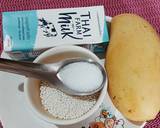 รูปขั้นตอนการทำที่ 1 ของ สาคูนมสดมะม่วง