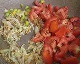 A picture of step 1 of Chole khulcha.
