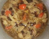 Foto langkah ke 2 dari resep Mie pipih pentol ceker kuah kecap.