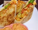 صورة لخطوة 6 من وصفة 🌮 طاكوس بصلصة رائعة 🌮