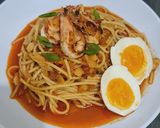 Foto langkah ke 10 dari resep Spaghetti Chilli Oil.