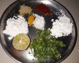 A picture of step 2 of Sweet Potato Tikkis.