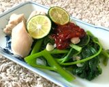 Foto langkah ke 5 dari resep Plecing Kangkung sambel instan.