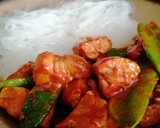 Foto del paso 9 de la receta: Curry de solomillo de cerdo con tirabeques