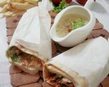A picture of step 5 of Chicken shawarma #cookpadRamadan.