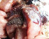A picture of step 1 of Kungpow Pork (non-spicy).