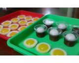 Foto langkah ke 5 dari resep Puding Telur Ceplok.