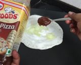 A picture of step 5 of Pizza Dosa.