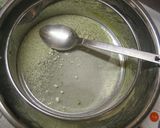 A picture of step 1 of Matcha Tea Milk Snowball Cookies Using Vegetable Oil.