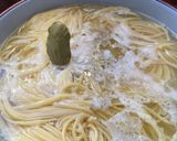 Foto del paso 1 de la receta: Espaguetis con pescado 🐠