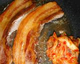 A picture of step 10 of Easy Samgyeopsal in a Frying Pan.