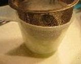 A picture of step 4 of Fluffy Green Tea Chiffon Cake.
