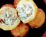 A picture of step 5 of Khopra patties.