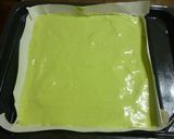 A picture of step 9 of Fluffy Green Tea Chiffon Swiss Roll with Adzuki Cream.
