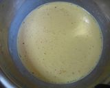 A picture of step 3 of Spring Color Beans and Cured Ham Quiche.
