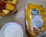 A picture of step 2 of Creamy Fruit Salad.