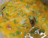 Foto langkah ke 3 dari resep Gulai labu siam buncis.