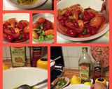 A picture of step 1 of AMIEs Mix TOMATOE Salad.