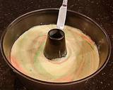 Peppermint Chiffon Cake with a Chocolate Ganache Glaze recipe step 10 photo