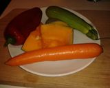 A picture of step 2 of Squash Risotto.