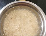 A picture of step 1 of Jowar Pongal.