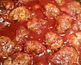 A picture of step 4 of Sweet and Sour Meatballs.