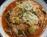 Foto langkah ke 8 dari resep Spicy Gochujang With Enoki and Shirataki.