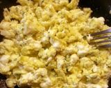 A picture of step 4 of Queso Fresco Scrambled Egg Breakfast Tacos.