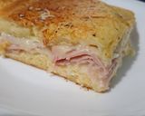 Foto del paso 4 de la receta: Torta de fiambre con masa licuada