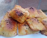 صورة لخطوة 6 من وصفة فطائر في الفرن بنينة وبعجينة قطنية 👏👍😋