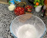 صورة لخطوة 1 من وصفة تشيز كيك الترامسيو بالفراولة و شكولاطة 🍫🍓
