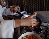 Foto del paso 3 de la receta: Lomo de cerdo flameado con verduras