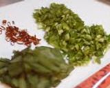 A picture of step 2 of Easy Pad Gra Prao (Stir Fried Rice with Ground Meat and Basil).