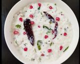 A picture of step 5 of Thick curd rice.