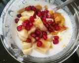 A picture of step 5 of Fruit Raita.