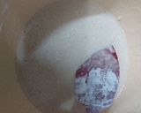 A picture of step 1 of Sponch vanilla and Marble cake in blender without oven.