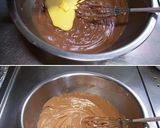 A picture of step 8 of Cream-free Moist & Rich Gateau au Chocolat.
