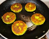 A picture of step 5 of Spring Onion Chickpea Kebabs.