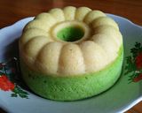 Foto langkah ke 4 dari resep Bolu kukus pandan magiccom.